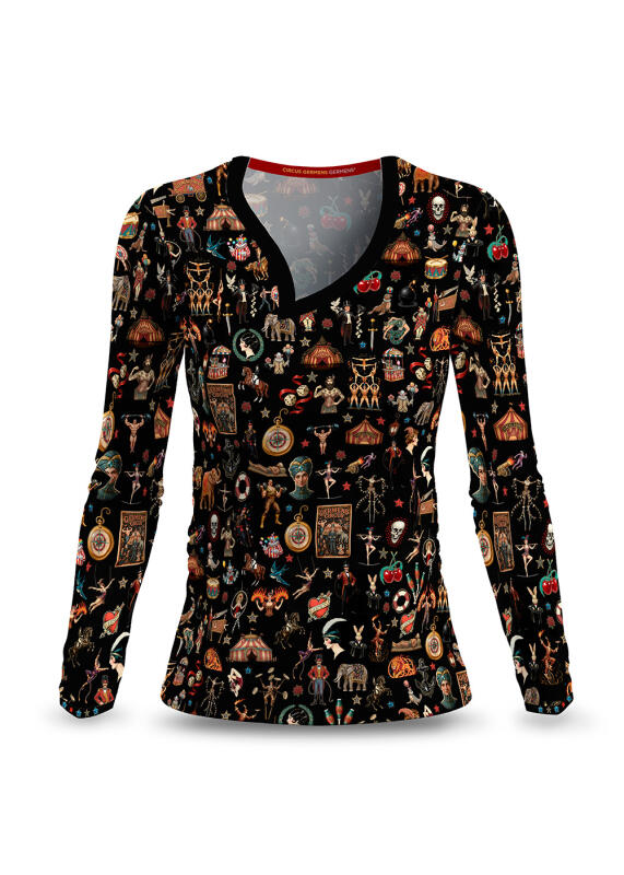 CIRCUS GERMENS Langarmshirt Damen - 7 Stück limitiert - nur vom 7.-14. Oktober 2025