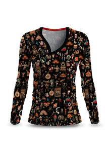 CIRCUS GERMENS Langarmshirt Damen - 7 Stück...