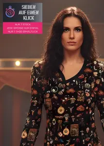 CIRCUS GERMENS Langarmshirt Damen - 7 Stück...