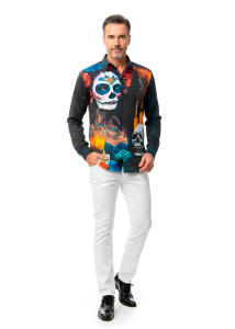 DIA DE LOS MUERTES Shirts Men - 100% cotton - GERMENS...