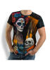 DIA DE LOS MUERTES - dark T-shirt for men - 100% cotton - GERMENS artfashion