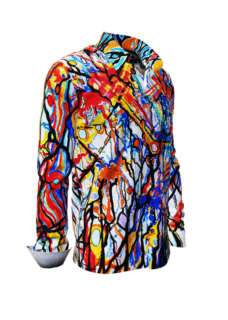 KNOCKOUT - Buntes Freizeithemd - GERMENS