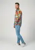 Discover colorful button up shirts for men KNOCKOUT - 100% cotton