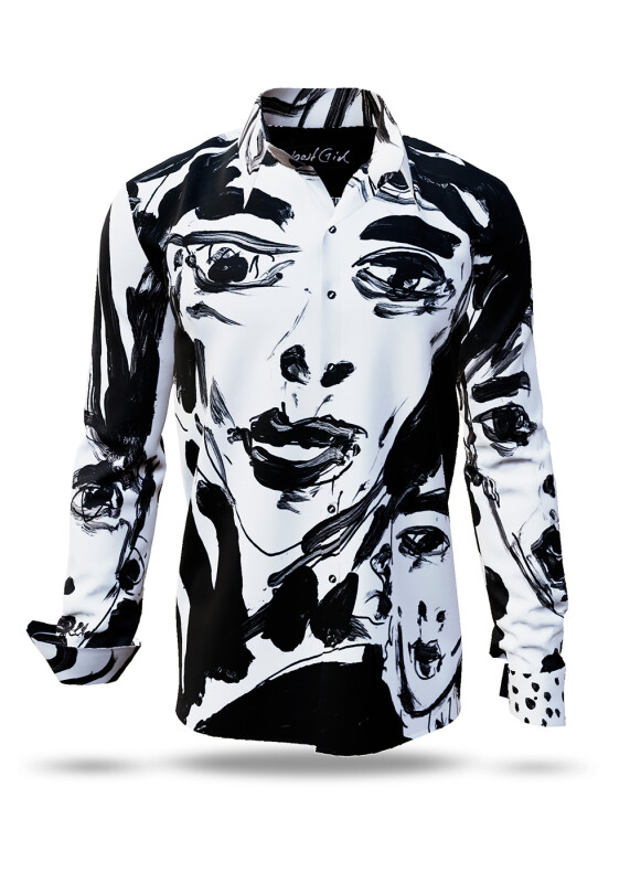 Discover button up shirts for men THE BEST GIRL 2 - 100% cotton