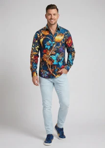 ROYAL BOTANY Hemden Herren - 100 % Baumwolle - GERMENS...