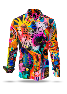 ZIRPA buntes Hemd Herren - 100 % Baumwolle - GERMENS artfashion