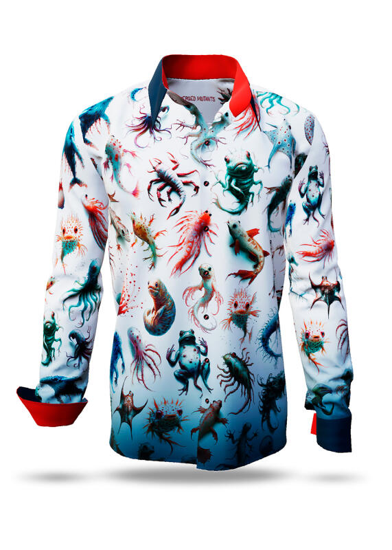 SUBMERGED MUTANTS Hemden Herren - 100 % Baumwolle - GERMENS artfashion