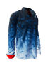 GON BLUE blaues Hemd Herren - 100 % Baumwolle - GERMENS artfashion XL