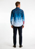 Shirt with Button Down GON BLUE blue – GERMENS artfashion – 100 % Cotton - Size XXL
