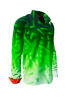 GON GREEN grünes Hemd Herren - 100 % Baumwolle - GERMENS artfashion 3XL
