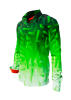 GON GREEN grünes Hemd Herren - 100 % Baumwolle - GERMENS artfashion XL
