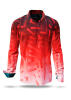 GON RED rotes Hemd Herren - 100 % Baumwolle - GERMENS artfashion