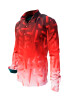 Button Down Long Sleeve Shirts GON RED – GERMENS artfashion – 100 % Cotton - Size 5XL