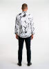 SIGNAL X schwarz weißes Hemd Herren - 100 % Baumwolle - GERMENS artfashion XL
