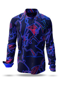 SIGNAL X SPHERE dark shirt for men – 100% cotton...