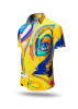 TANZ DES MEERES summer shirt - 100% cotton - GERMENS artfashion S