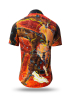 Summer shirt for men KINDA SEASICK - 100% cotton - 10 sizes from XS to 6XL - exceptional design - finest workmanship - fabrics made in Germany - limited edition and exclusive
