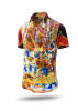 KINDA SEASICK summer shirt - 100% cotton - GERMENS artfashion 6XL
