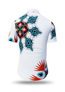 Summer shirt for men APFELMAENNCHEN - 100% cotton - 10...