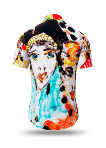 Summer shirt for men THE BEST GIRL (1) - 100% cotton - 10...