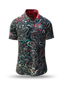 Summer shirt for men NEKRODRAKE - 100% cotton - 10 sizes...