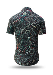 Summer shirt for men NEKRODRAKE - 100% cotton - 10 sizes...