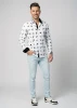 Discover colorful button up shirts for men FLUGZAUBER BLANC - 100% cotton