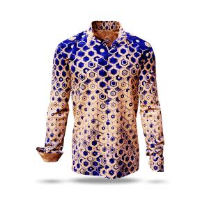 Entdecke bunte Hemden Herren HEXAGON CALCIT - 100 % BW