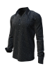 Button Down Long Sleeve Shirts CRESENDO NOIR – GERMENS artfashion – 100 % Cotton - Size M