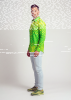 Entdecke bunte Hemden Herren HEXAGON URANIO - 100 % Baumwolle