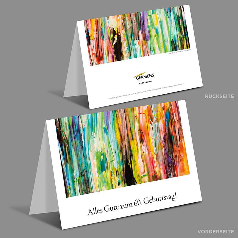 60th Birthday ♥ Gift Voucher from GERMENS artfashion