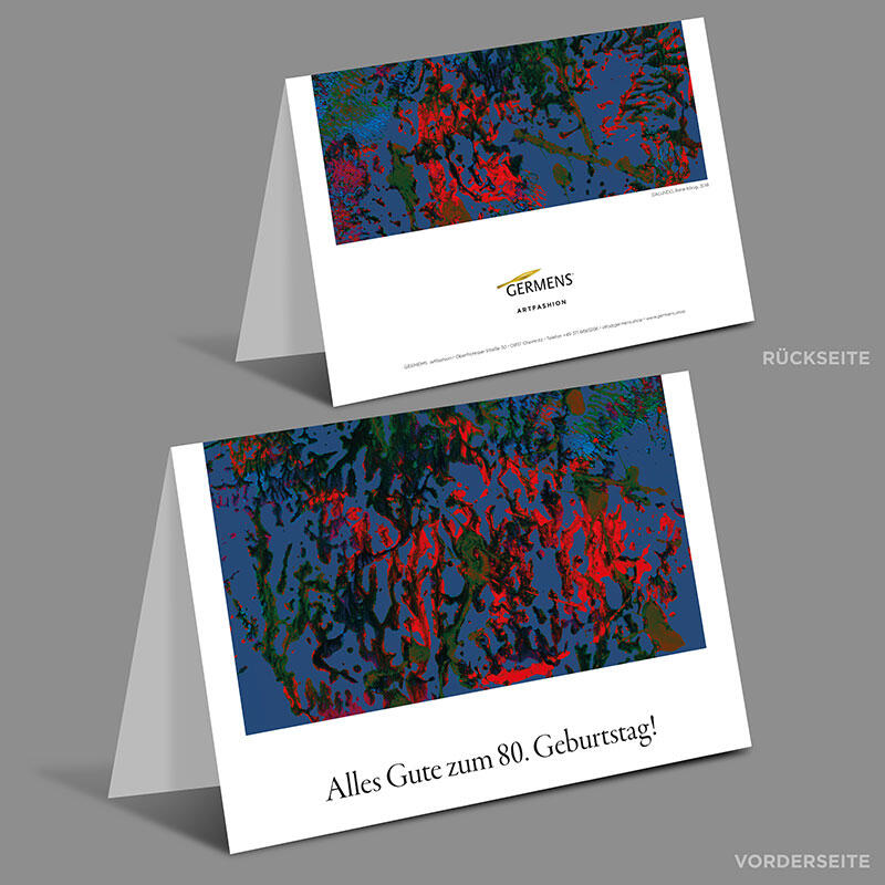 80th Birthday ♥ Gift Voucher from GERMENS artfashion