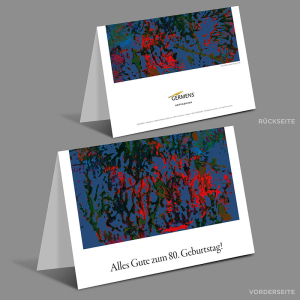 80th Birthday ♥ Gift Voucher from GERMENS artfashion