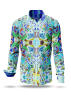 Discover colorful button up shirts for men CARROUSEL MINT - 100% cotton