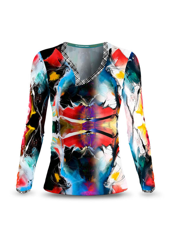 Damen Langarmshirt SIEBEN AUF EINEN KLICK COLLECTION - Jede Größe nur einmal für 7 Tage erhältlich - nur 7 Stück für nur eine Woche bestellbar - danach nie wieder erhältlich - persönliches und handnummeriertes Zertifikat