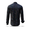 Entdecke bunte Hemden Herren TRIANGLE - 100 % Baumwolle