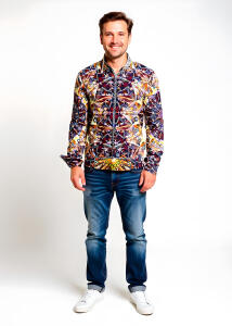 Entdecke bunte Hemden Herren PASA - 100% BW