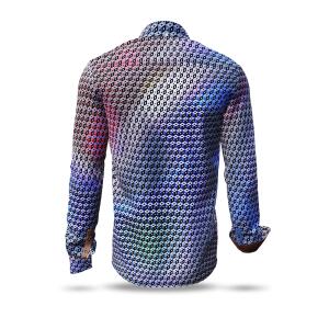 CUBO SPEHRE - Multicolored pixelated leisure shirt - GERMENS