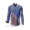 CUBO SPEHRE - Multicolored pixelated leisure shirt - GERMENS