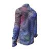 CUBO SPEHRE - Multicolored pixelated leisure shirt - GERMENS