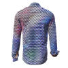 CUBO SPEHRE - Multicolored pixelated leisure shirt - GERMENS