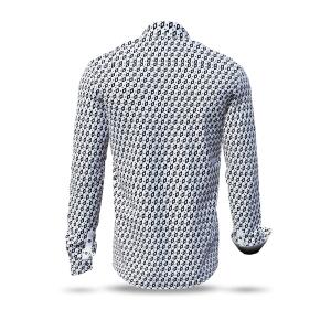 CUBO POLAR - Black and white pixelated leisure shirt -...