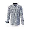 CUBO POLAR - Black and white pixelated leisure shirt - GERMENS