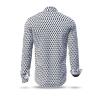 CUBO POLAR - Black and white pixelated leisure shirt - GERMENS