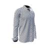 CUBO POLAR - Black and white pixelated leisure shirt - GERMENS