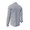 CUBO POLAR - Black and white pixelated leisure shirt - GERMENS