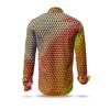 CUBO SUMMER - Colorfull men´s shirt in yellows and reds - GERMENS