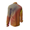 CUBO SUMMER - Colorfull men´s shirt in yellows and reds - GERMENS