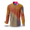 CUBO SUMMER - Colorfull men´s shirt in yellows and reds - GERMENS
