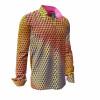 CUBO SUMMER - Colorfull men´s shirt in yellows and reds - GERMENS